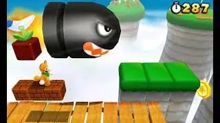 Super Mario 3D Land S4-3 All Star Medals Coins Walkthrough 100% Guide スーパーマリオ 3ランド Citra SM3DL