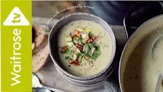 Cauliflower, Pear and Blue Cheese Soup | Waitrose