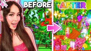 Organizing My MESSY FARM In Grow A Garden... *Aesthetic*
