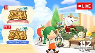 Finding Azeroth in ACNH!? ⚔️🌿| Animal Crossing Forever Island Hunt & 3.0 Prep - Part 2