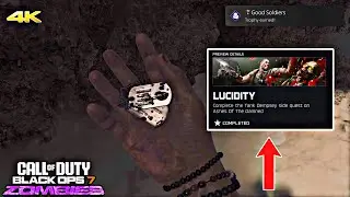 🟡BO7 Зомби🟡 Визитная карточка Lucidity Dark Ops в Ashes of the Damned в Black Ops 7