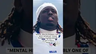 Buffalo Bills DE Javon Solomon on importance of mental health in the #NFL #MentalHealth #BillsMafia