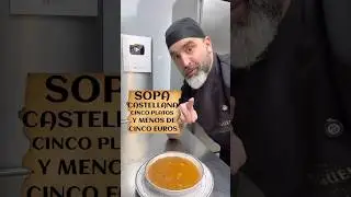 👉 SOPA CASTELLANA por MENOS de 1&euro; 💸 | Tradicional, f&aacute;cil y brutal