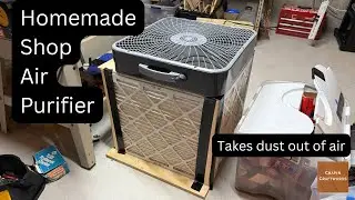 How To Make A Homemade Shop Air Purifier For Less than $100