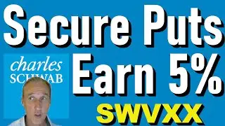 Secure your Puts on Schwab with the SWVXX Money Market Fund instead of Low Yield Bank Sweep Account