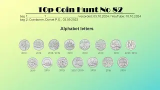 😭 We Couldn't Avoid That Forever - 10p Coin Hunt No. 82 For A-Z, Territorial And World Coins