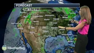 WeatherBug National Coast-to-Coast Forecast