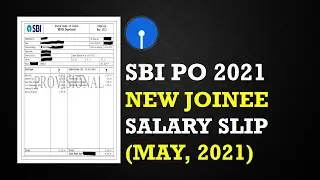 SBI PO 2021 LATEST SALARY SLIP (MAY, 2021) || IN-HAND SALARY+ ALLOWANCES