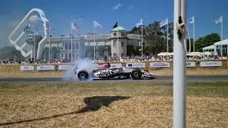 Ocon - Haas F1 Mega burnout 4K Wide-screen 