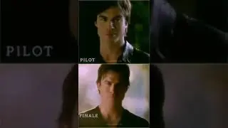 Pilot x Finale ❤️ #tvd #thevampirediaries #shorts