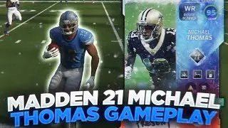 YOU REALLY CAN'T GUARD MIKE! GHOST OF MADDEN PRESENT MICHAEL THOMAS GAMEPLAY MADDEN 21 ULTIMATE TEAM