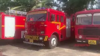 Kerala Fire Force -Leyland, Tata, Mahindra Bolero for commissioning