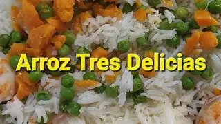 ARROZ TRES DELICIAS ESTILO CHINO THERMOMIX con SALSA AGRIDULCE 🍜