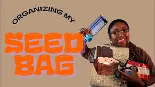 Organize my Seed Bag With Me #gardening #crafting