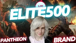 ELITE500 | PANTHEON VS BRAND | MID GAMEPLAY | Patch 14.2 / Season 14 | #LeagueofLegends