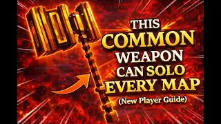This COMMON WEAPON can SOLO EVERY MAP (New Player Guide) | Pixel Blade