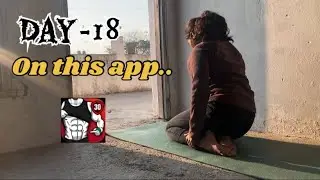 Day-18 on this app (abs in 30 days)&hellip;|| weird Apna