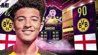 FIFA 19 FUTURE STAR SANCHO REVIEW | 90 FUTURE STAR SANCHO PLAYER REVIEW | FIFA 19 ULTIMATE TEAM