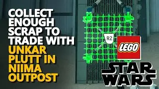 Collect Enough scrap to trade with Unkar Plutt in Niima Outpost LEGO Star Wars The Skywalker Saga