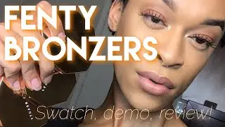 @fentybeauty SUN STALK&rsquo;R Bronzers | Comparing The Darkest Shades