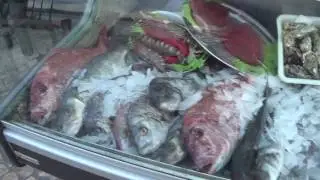 город Alvor  Алгарве Португалия (Старая часть города)
