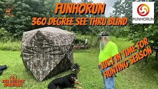 Just in time for Hunting Season - Funhorun 360 Degree Hunting Blind