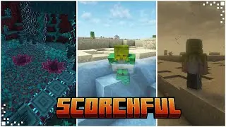 Scorchful (Minecraft Mod Showcase) | Warmth Mechanics & Difficulty Mod | Fabric 1.20.1