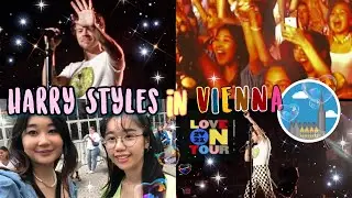 harry styles in vienna!! love on tour 2022 - concert vlog + fancams