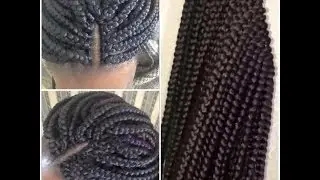 How to Pre-braid Box Braids | Crochet Method *NEW 2016*