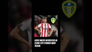Leeds united interested in Stoke city striker #leedsunited #stokecity #premierleague #transfers