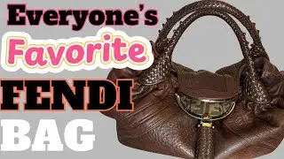 2005 Vintage Fendi Spy Bag Large Brown Leather 2025 review former IT bag