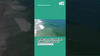 Rip currents along NC coast