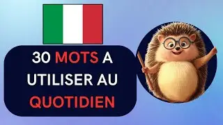 Vocabulaire italien : 30 mots simples et indispensables 🚀