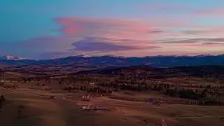 Sunrise Video Panorama South Park Colorado Jan 28, 2026