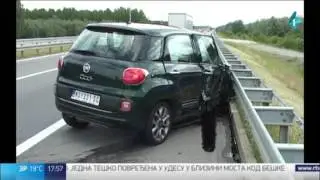 Udes kod mosta kod Beške, ima stradalih