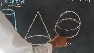 Surface area of regular solids class x. Video 39.