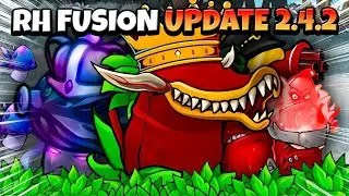 Big Mouth Hydra Plant & All Plants Fusion VS Obsidian Gargantuar - Who Will Win? - PvZ Fusion 2.4.2