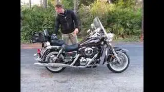 1282 00 Vulcan NOMAD VN1500L black Fallen Cycles Test Ride