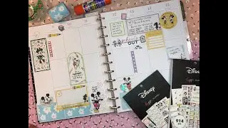 Whimsy Wonders Mickey & Minnie | Big Happy Planner Plan With Me