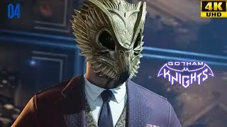 Gotham Knights  Part 4 | I found Court of Owls secret base  | RTX 3050 [4K  60FPS PC ULTRA] Gameplay