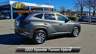 Used 2022 Hyundai Tucson Hybrid Blue, Raleigh, NC HI3023465