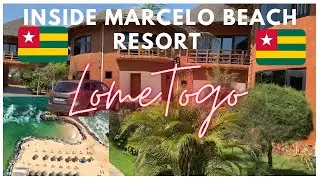 INSIDE MARCELO BEACH RESORT WEST AFRICA LOMETOGO #togo #marcelobeach #africa #traveltotogo #usa #usa