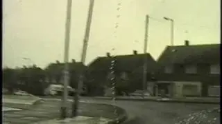 Driving Along Tudor Way, Dines Green, Worcester, Worcestershire, England 20th February 1996