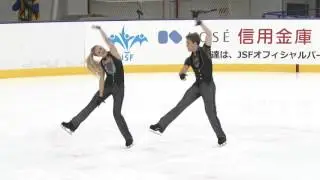 2016 ISU Junior Grand Prix - Yokohama - Short Dance - Rachel PARSONS / Michael PARSONS USA