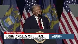 Trump visits Michigan to tout economic strategy; teases upcoming affordability plan
