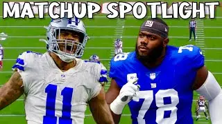 Micah Parsons Vs Andrew Thomas | OL Vs DL