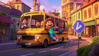 Ding Ding! It's a Bumpy Ride! | Fun Ride Song | Nursery Rhymes & Kids Songs
