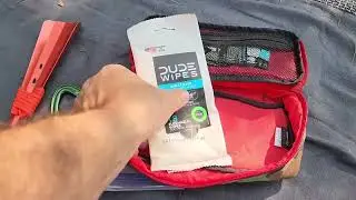 Personal Wilderness Toilet Kit: Salt & Needle