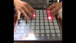 Conte/LevelUp Cover - Daft Punk Skrillex Mashup Launchpad Cover (Jojo Practice)