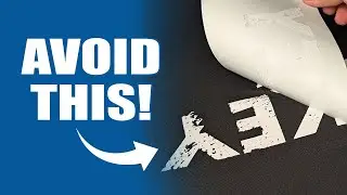 How To Properly Apply ProWorld $0.25 Screen Print Transfers
